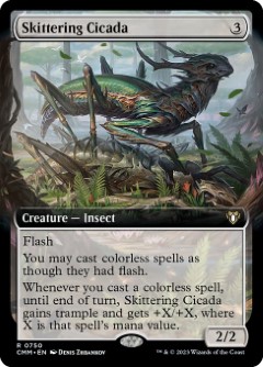 Skittering Cicada Commander Masters Bordless